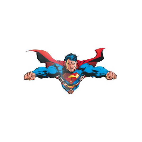 Superman - cm 100x50 - Acrilico Sagomato
