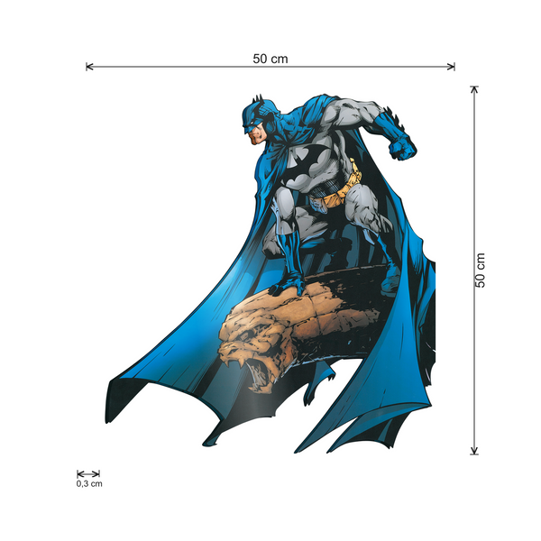 Batman - cm 50x50 - Acrilico Sagomato