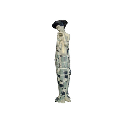 Egon Shiele - Gerti - Scultura 3D Marmo resina