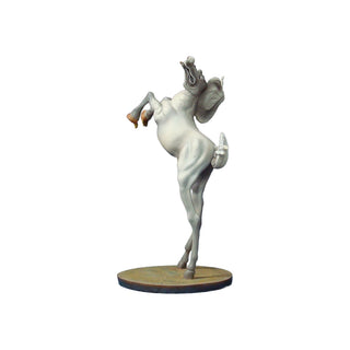 Salvador Dalì - La tentazione di Sant'Antonio - h 19.5 cm - Scultura 3D - Fatta e Dipinta a Mano