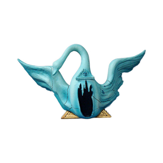 Salvador Dalì - Cigno - Scultura 3D Marmo resina
