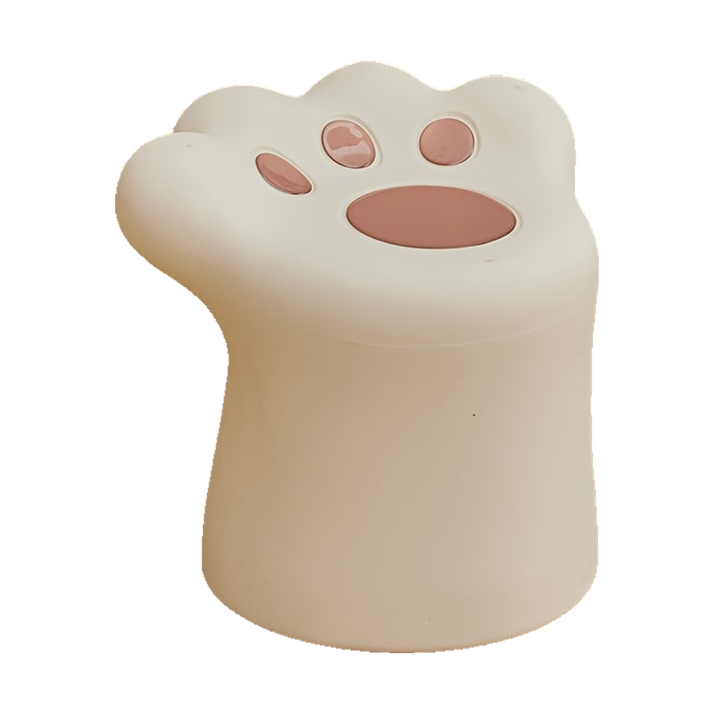 Sgabello Zampa di Gatto - Bianco Latte