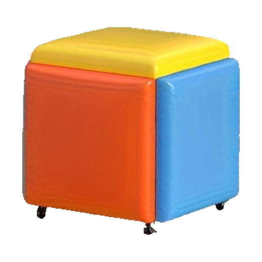 Sgabello Cubo 5-in-1 - Multicolore