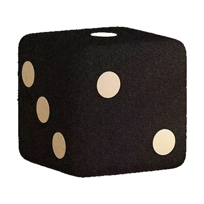 Sgabello Dado - Nero 20×20×20 cm