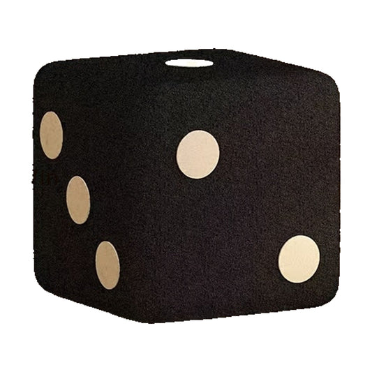 Sgabello Dado - Nero 20×20×20 cm