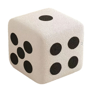 Sgabello Dado - Bianco 29×29×25 cm