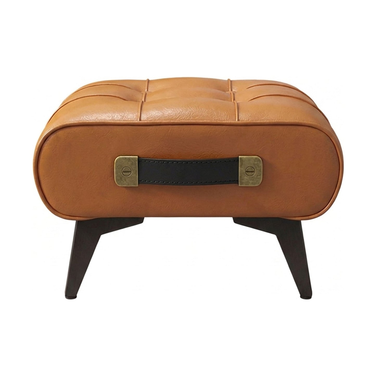 Sgabello Poggiapiedi Vintage  36x30x25 cm