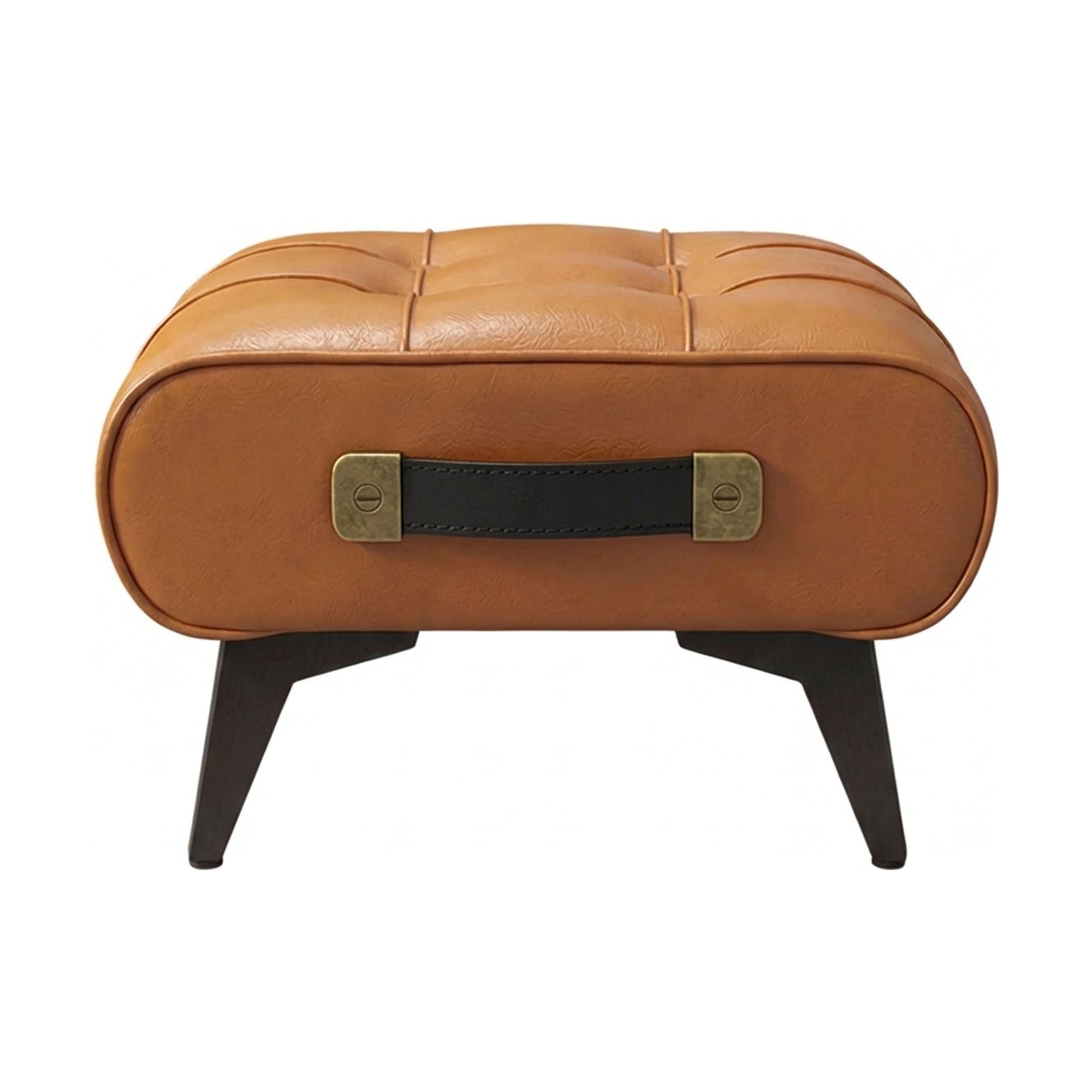 Sgabello Poggiapiedi Vintage  36x30x25 cm