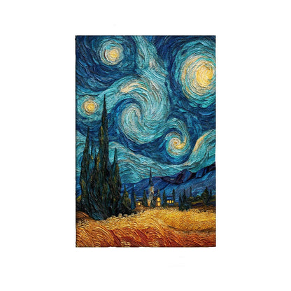 Tappeto stile Van Gogh - 80x120 cm - 160x201 cm - 160x230 cm - 200x300 cm