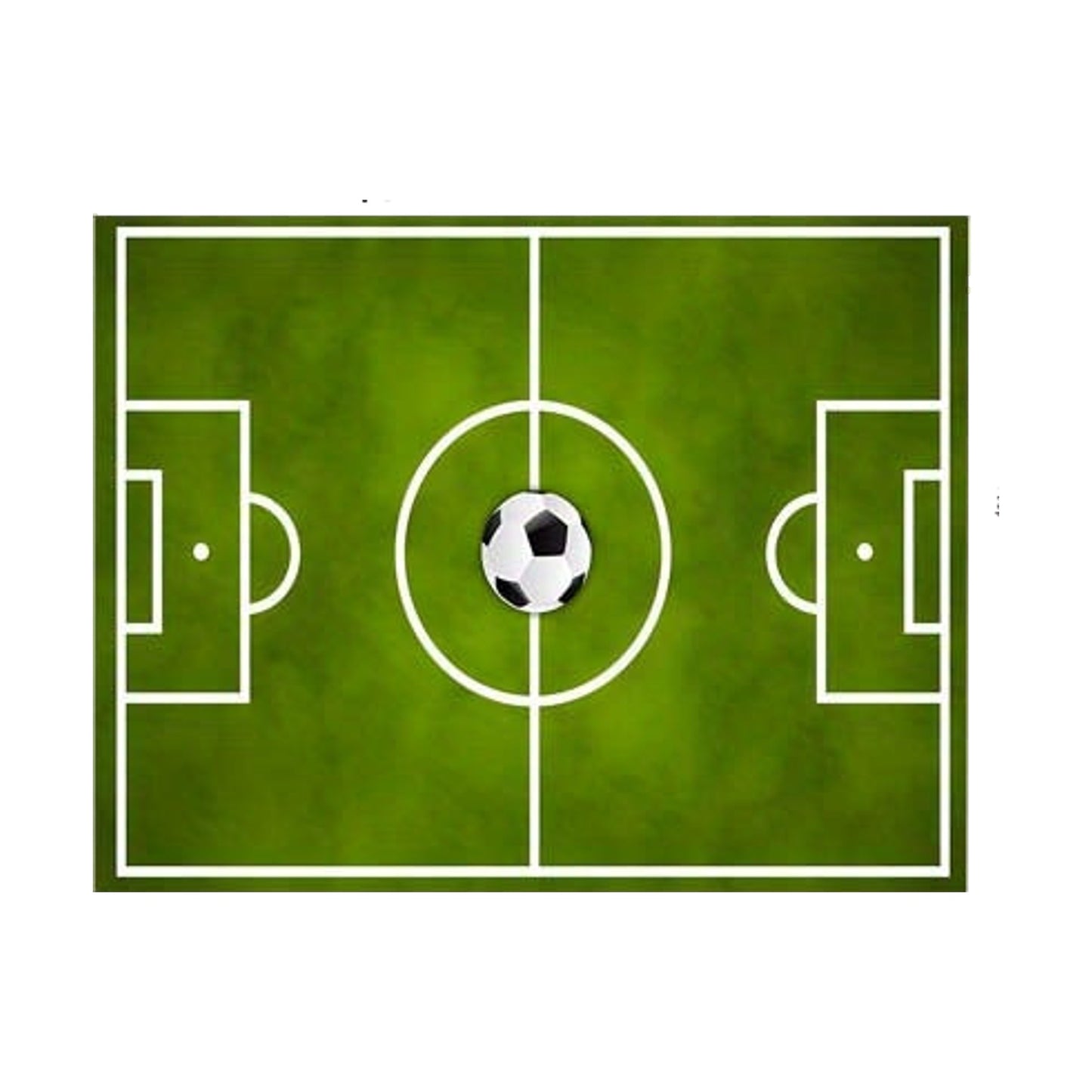 Tappeto campo da calcio 60x90 cm - 80x120 cm - 120x160 cm