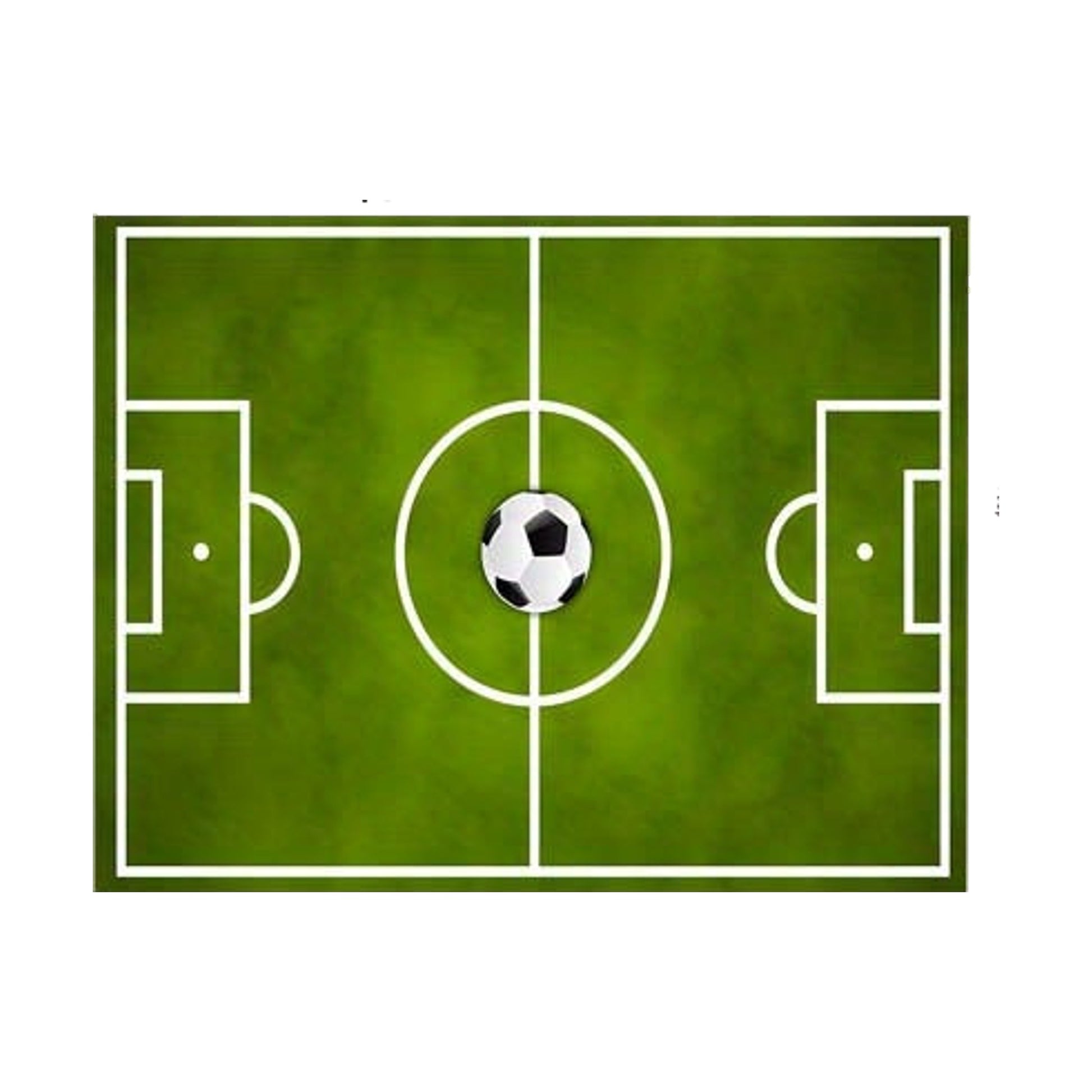 Tappeto campo da calcio 60x90 cm - 80x120 cm - 120x160 cm