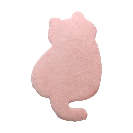 Tappeto Moderno a Forma di Gatto - Rosa - 45x70 cm - 60x85 cm