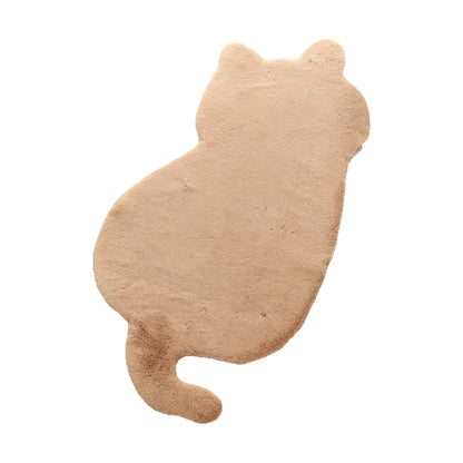 Tappeto Moderno a Forma di Gatto - Beige - 45x70 cm - 60x85 cm