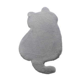 Tappeto Moderno a Forma di Gatto - Grigio - 45x70 cm - 60x85 cm