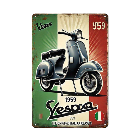 Targa in Metallo Vintage - 20x30 cm