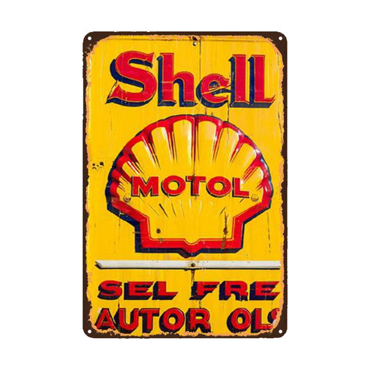 Targa in Metallo Vintage - 20x30 cm