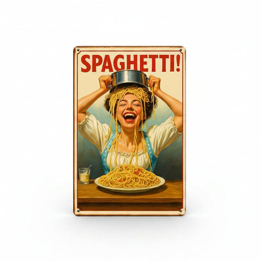 Targa in Metallo Vintage - 20x30 cm