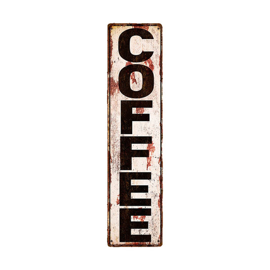 Targa in Metallo Vintage - 40x10 cm