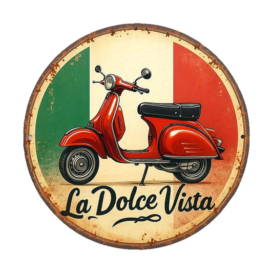 Targa in Alluminio Vintage - 20x20 cm