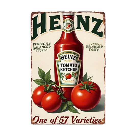 1 Insegna Vintage Ketchup 20x30 cm