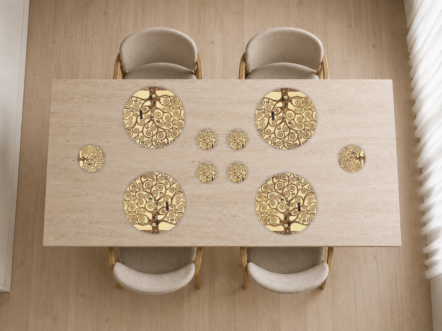 Set Tavola Completo · Gustav Klimt