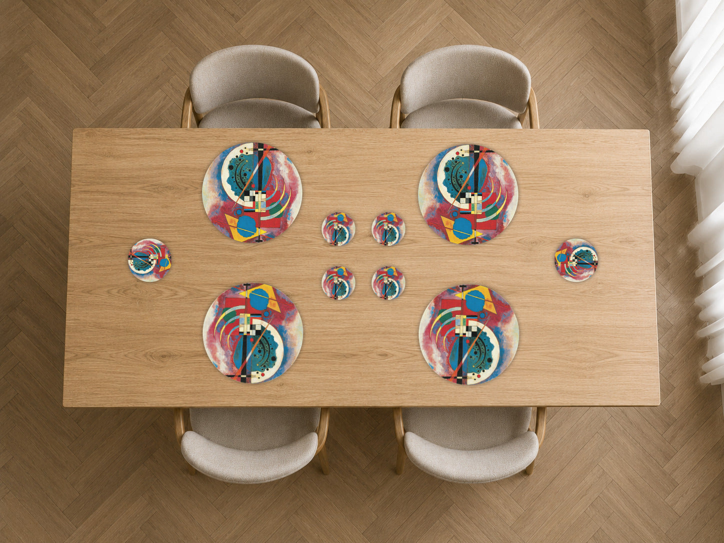 Set Tavola Kandinsky