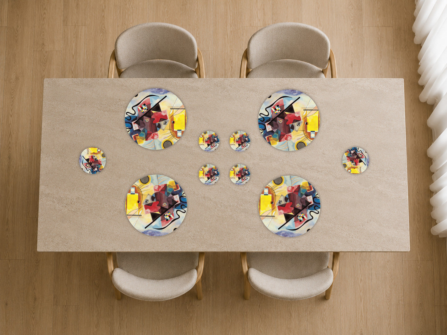 Set Tavola Kandinsky