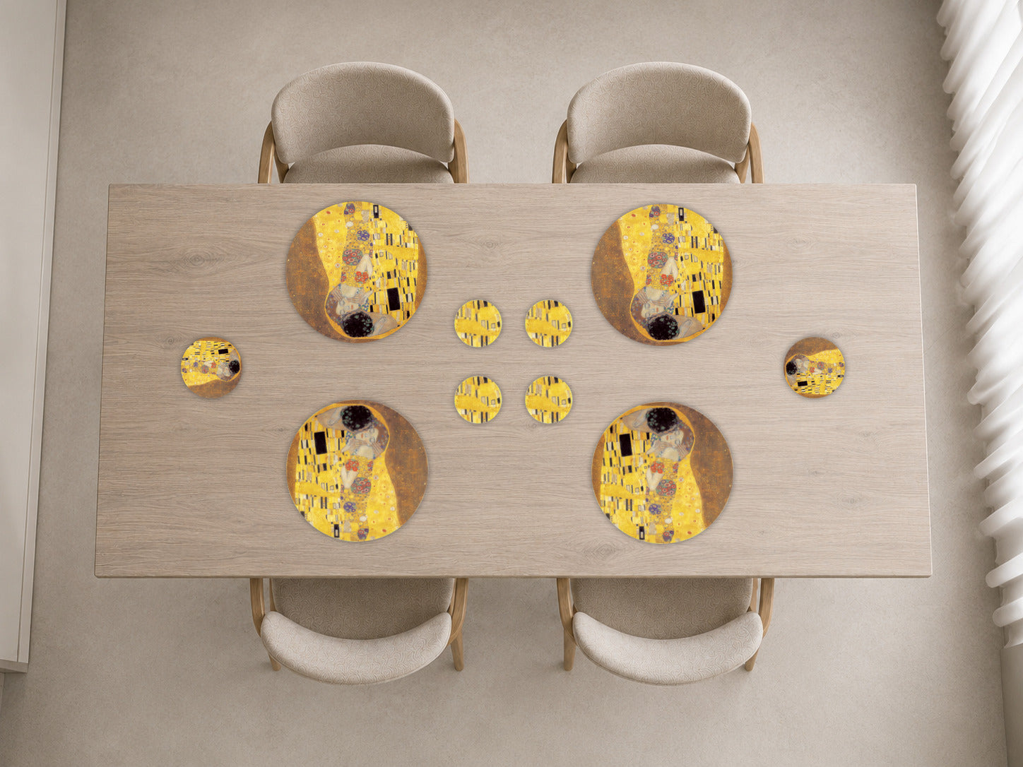 Set Tavola Klimt