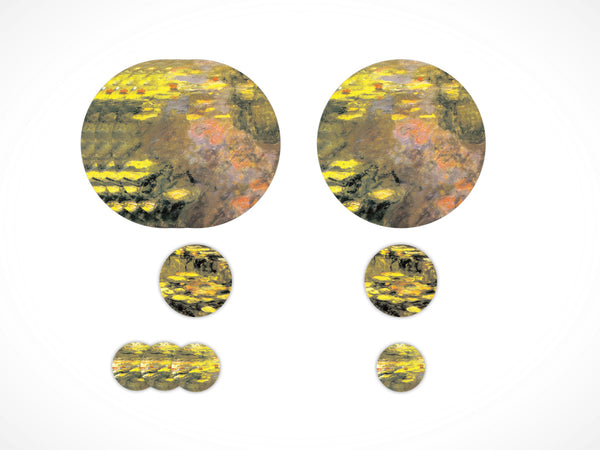 Set da 10 pezzi Tavola Completo · Ø35/15/10 cm · Ninfee · Claude Monet