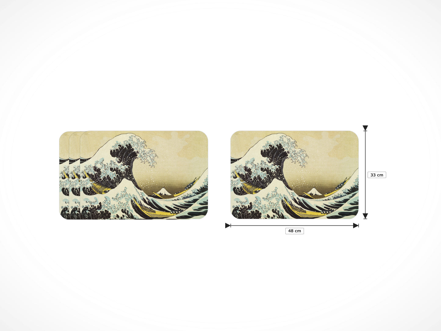 Tovaglietta Hokusai