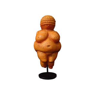 Venere di Willendorf - h 13 cm - Scultura 3D - Fatta e Dipinta a Mano