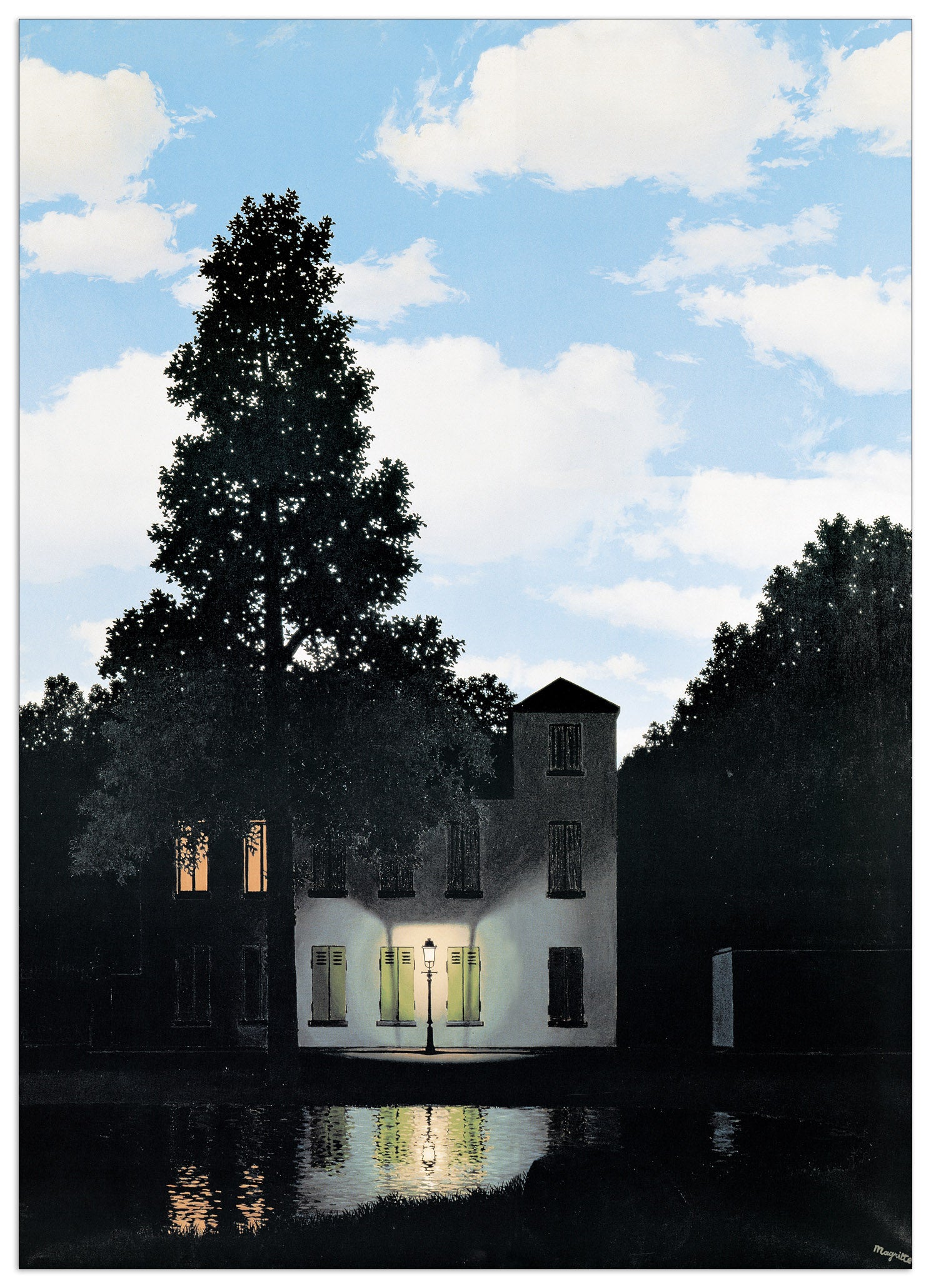 L'Empire des Lumières cm 50x70