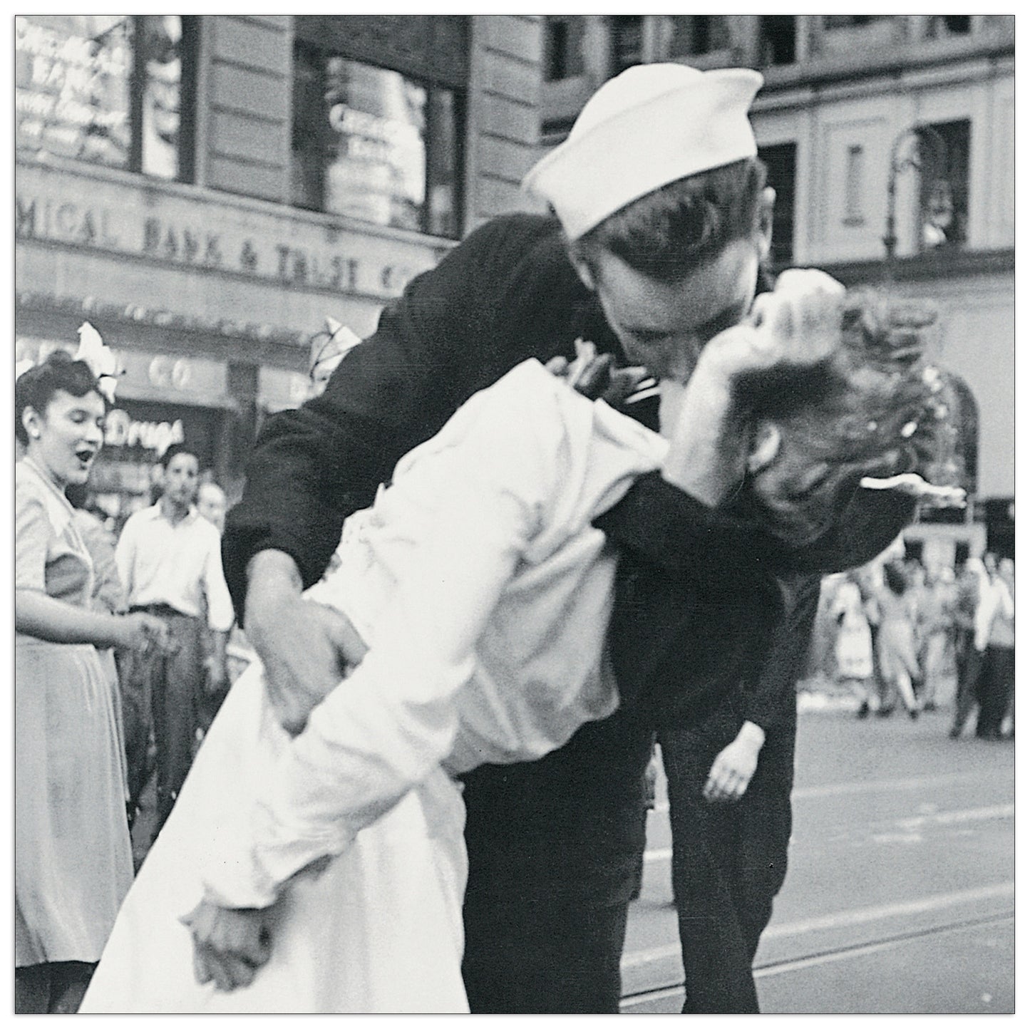 V-J Day in Times Square cm 26x26