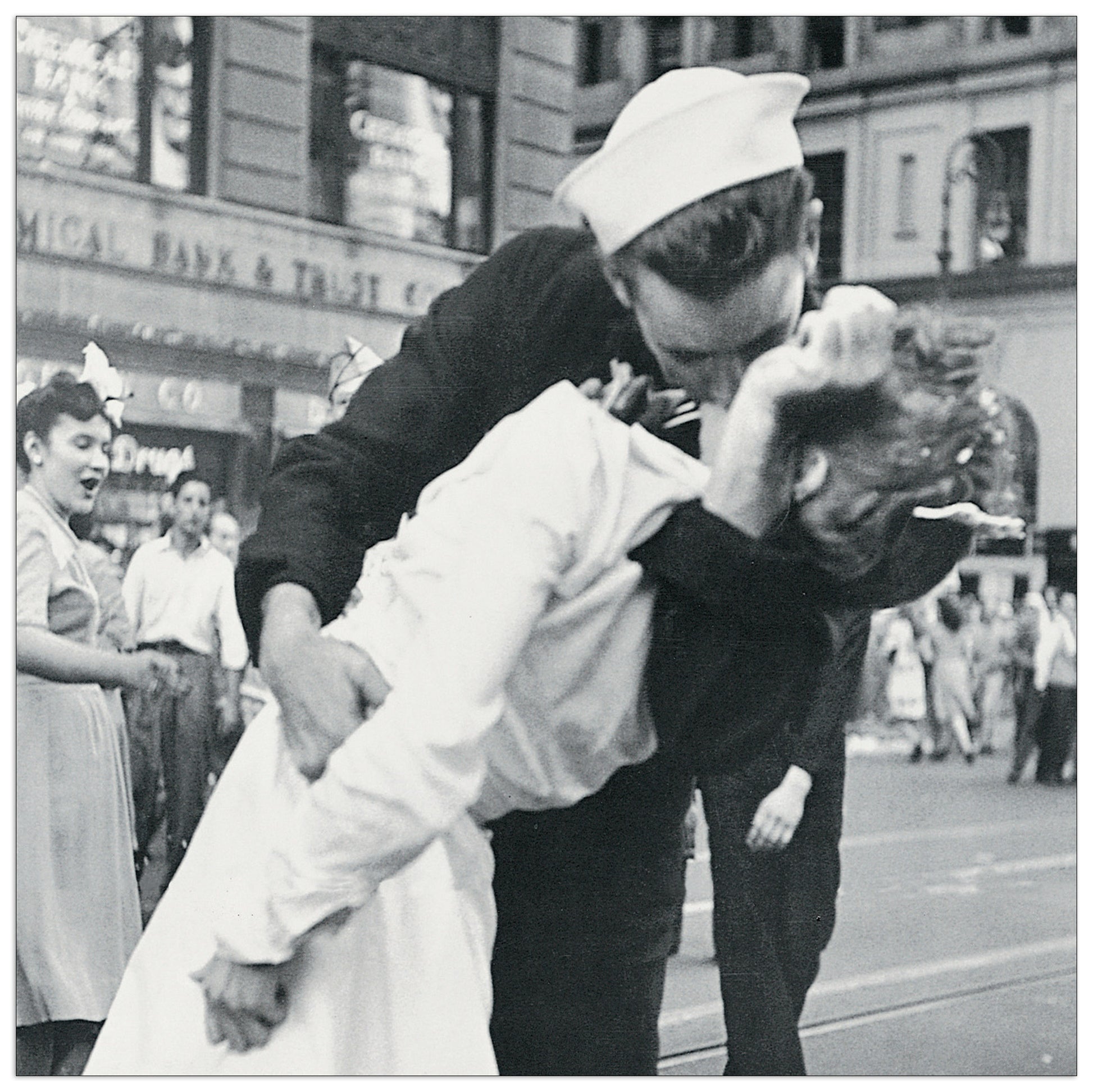 V-J Day in Times Square cm 26x26