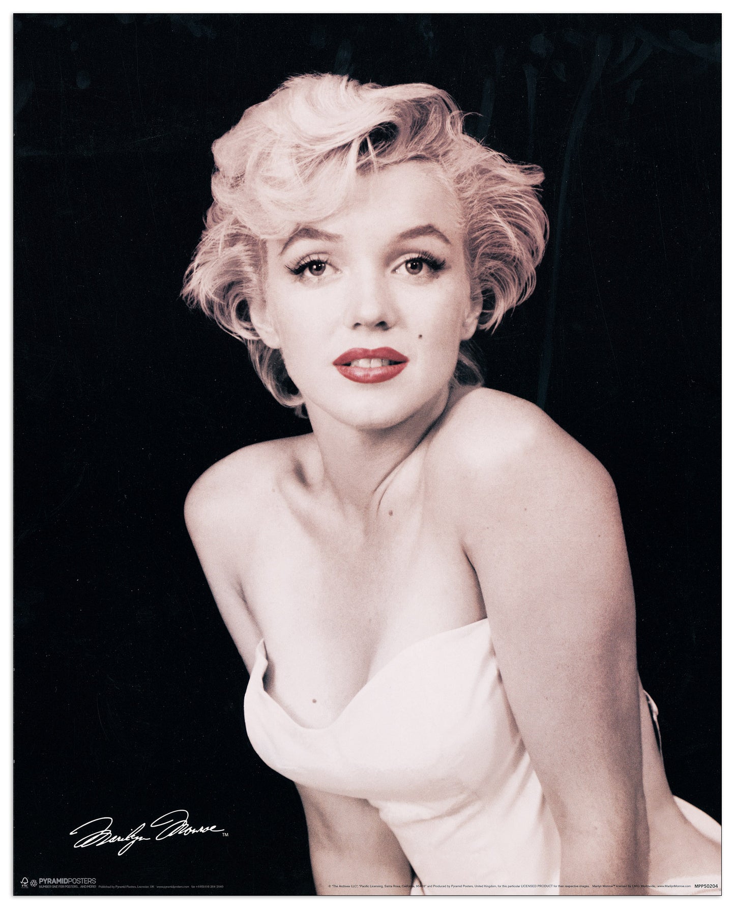 Marilyn Monroe, Red Lips cm 40x50