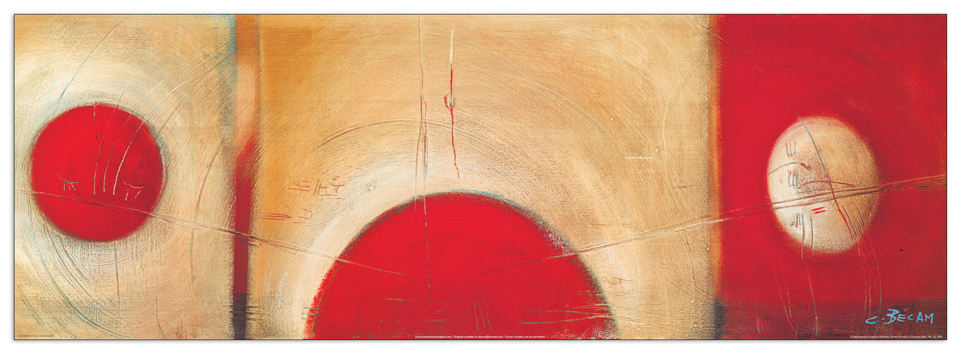 L'autre monde cm 95x33