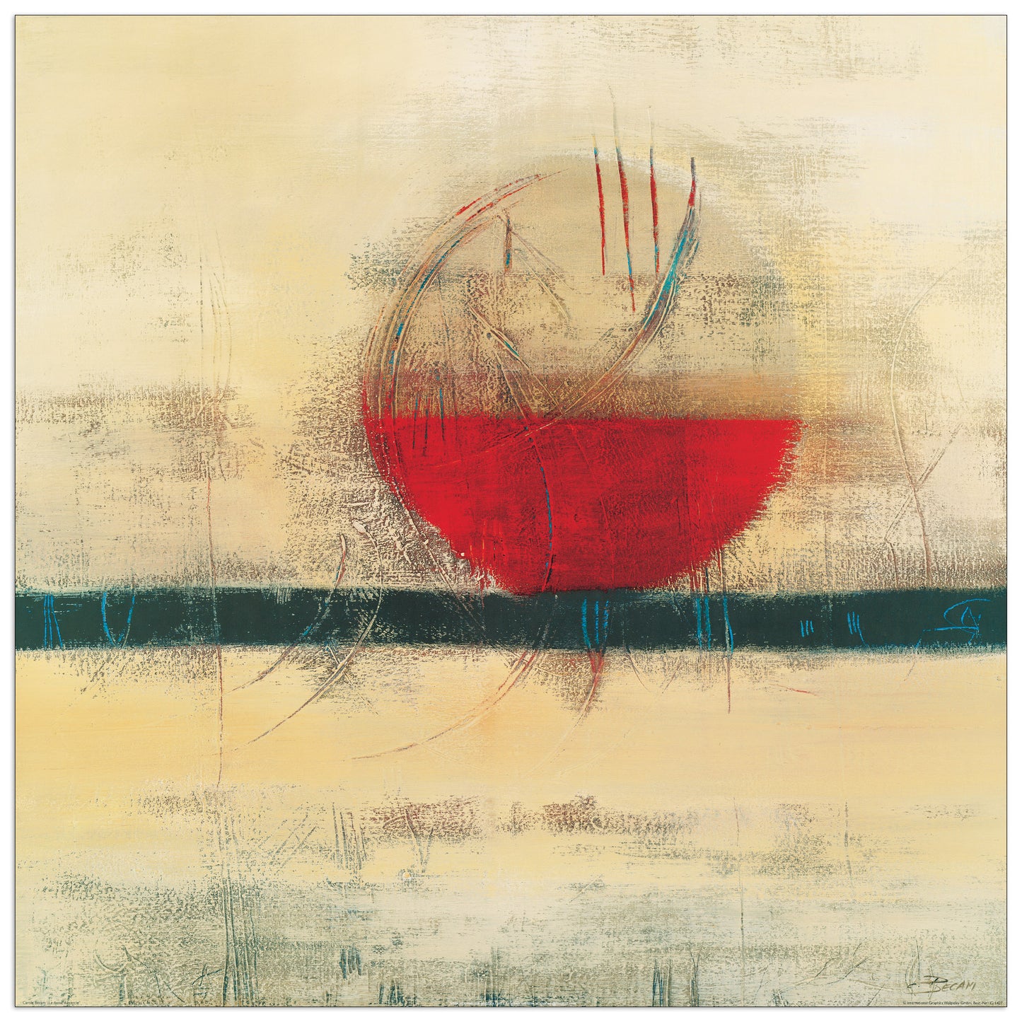 La dance du circle I cm 70x70
