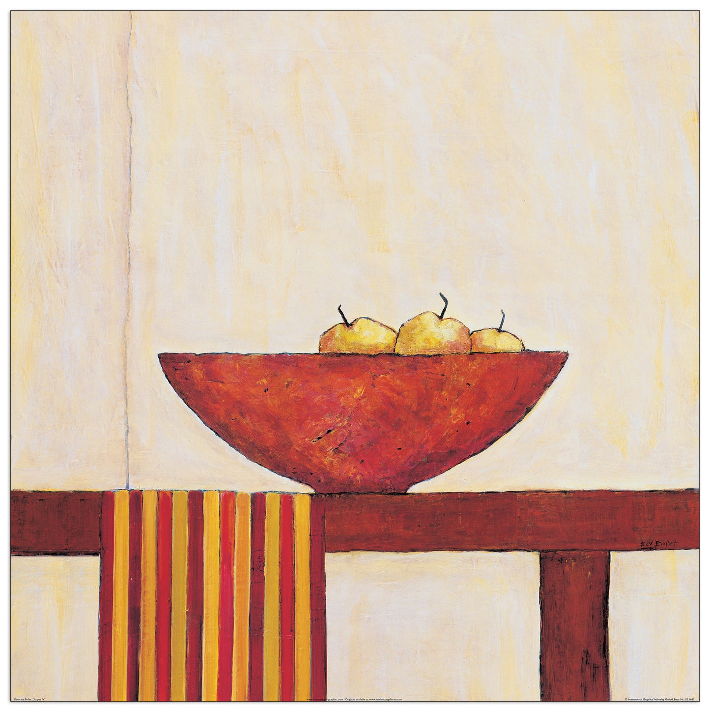 Stripes IV cm 70x70