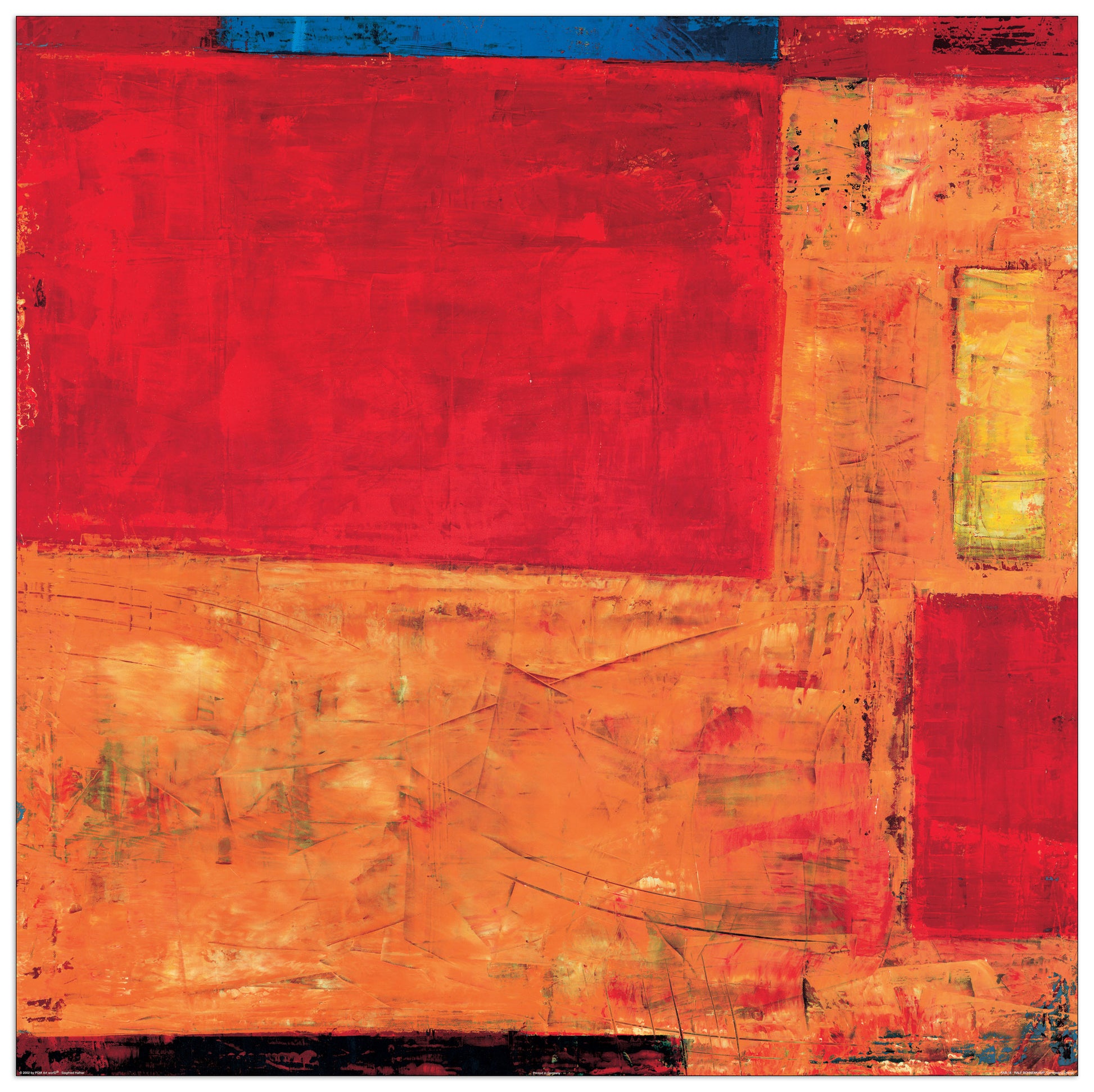 Contrasting Orange cm 98x98