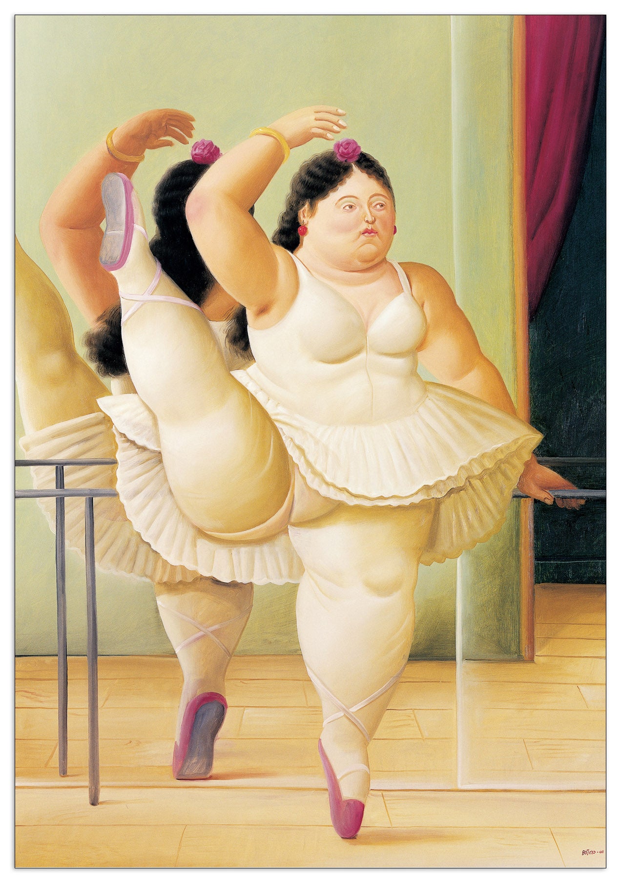 Ballerina to the Handrail cm 49x70