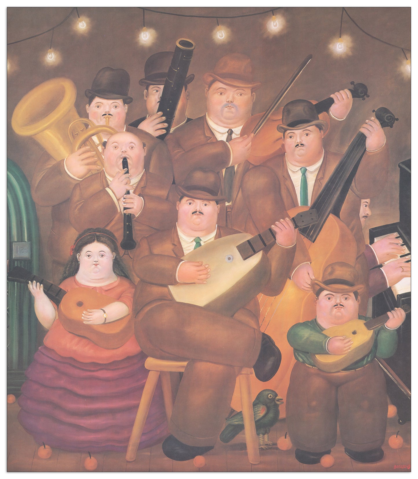 Los Musicos cm 74x85