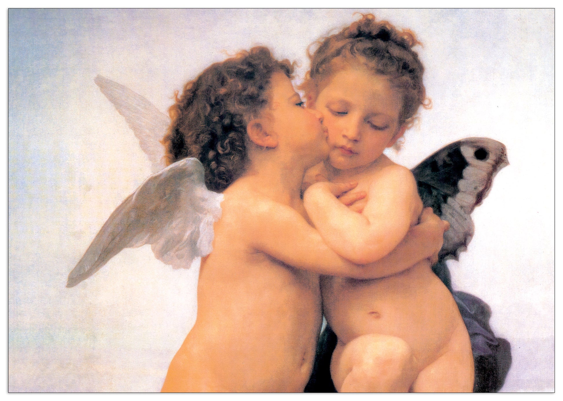 The First Kiss (Detail) cm 140x98