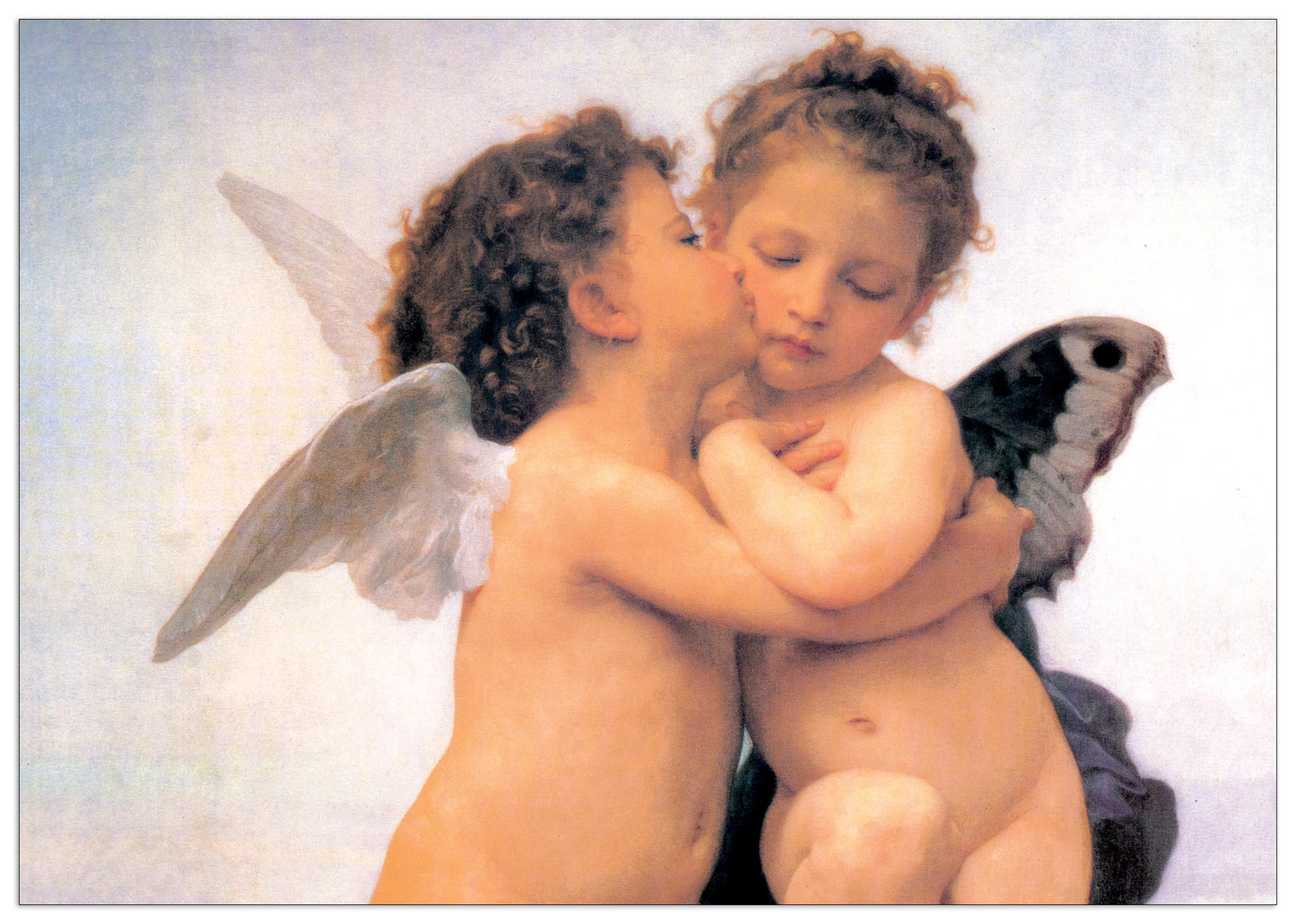 The First Kiss (Detail) cm 100x70