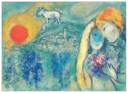 Gli amanti di Vence, 1957 cm 73x53