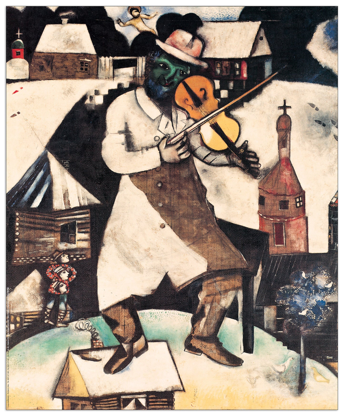 Il violinista, 1912 cm 66x80