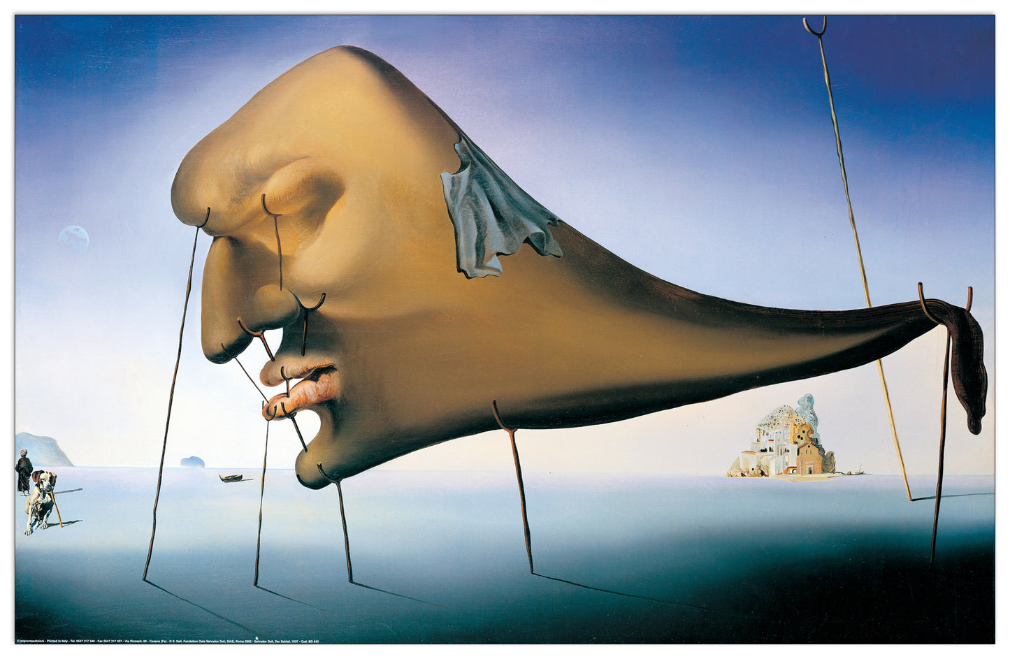 Il sonno, 1937 cm 93x60