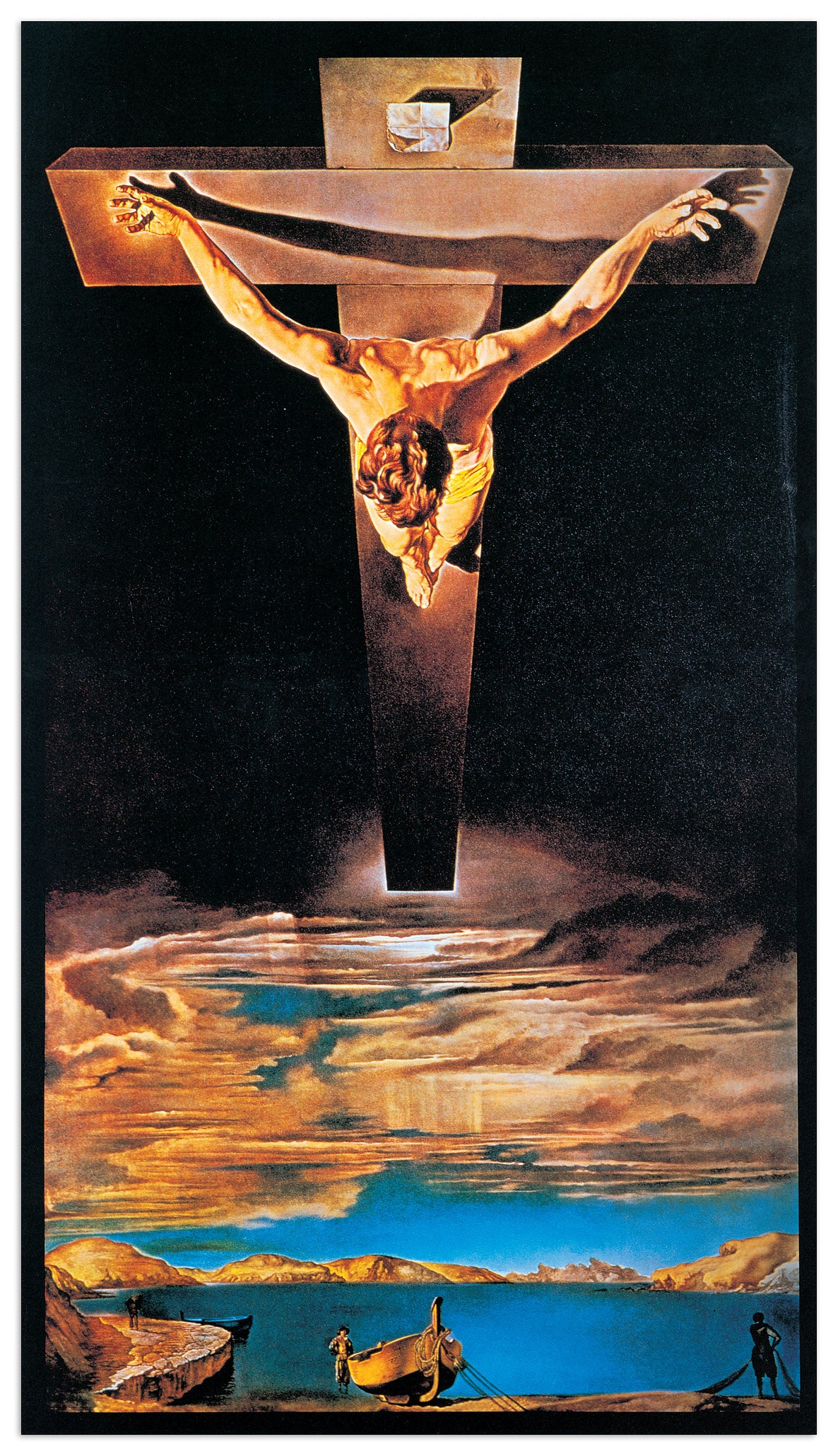 La santificazione di Giovanni attraverso Cristo, 1951 cm 41x73
