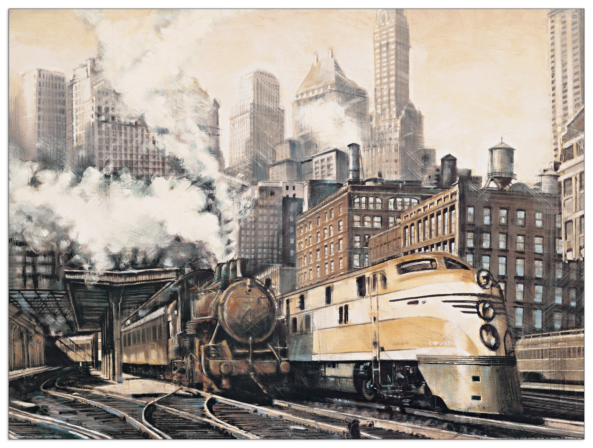 The Station, Chicago cm 80x60