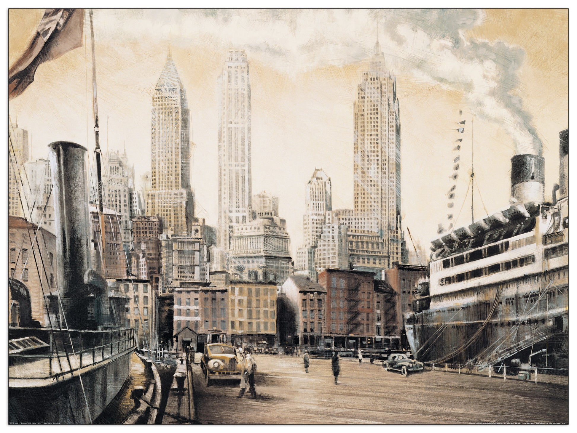 To the Chrysler Building cm 80x60