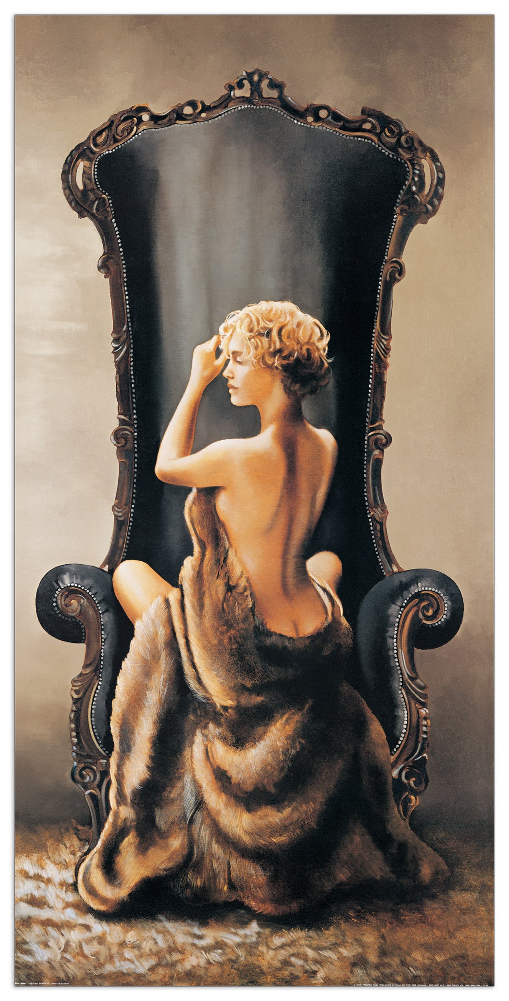 Seated Beauty cm 50x100
